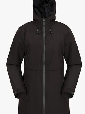 NEW Mountain Warehouse Hilltop Women's Waterproof Jacket BLACK